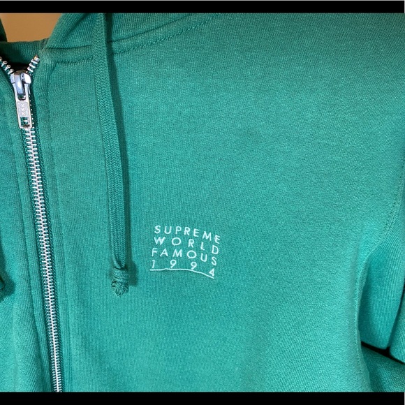 Supreme World Famous Zip Up Hoodie - Picture 2 of 6